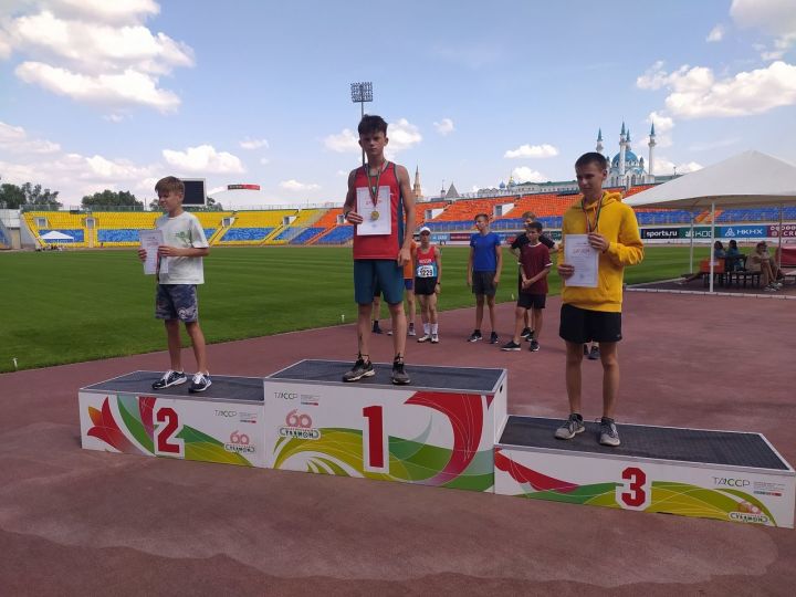 Тетюшские спортсмены завоевали различные медали на Первенстве РТ по легкой атлетике