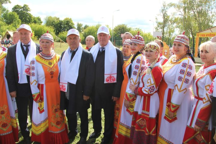 В селе Кошки-Новотимбаево прошел чувашский праздник нового урожая «Чуклеме»