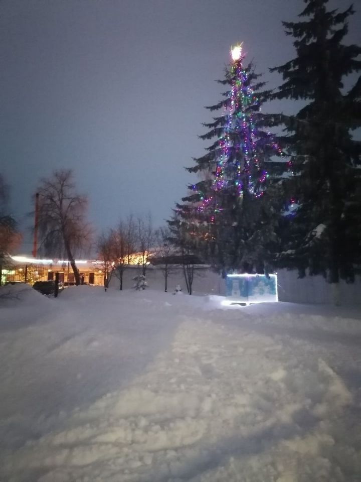 В новогоднюю ночь в Татарстане ожидается мокрый снег, дождь