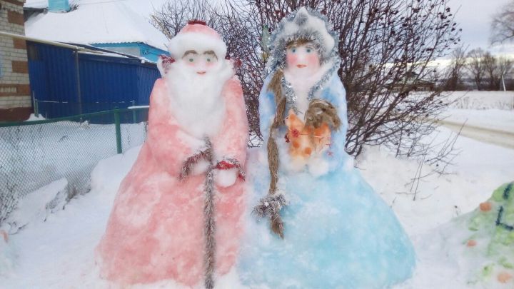 Редакция газеты «Авангард проводит конкурс «Скульптура из снега»