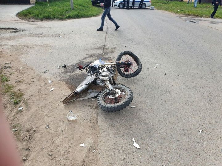 В Татарстане в ДТП погиб юный мотоциклист