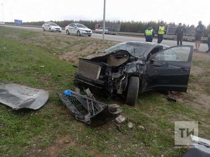 В Татарстане на трассе М7 погиб замначальника полиции Челнов