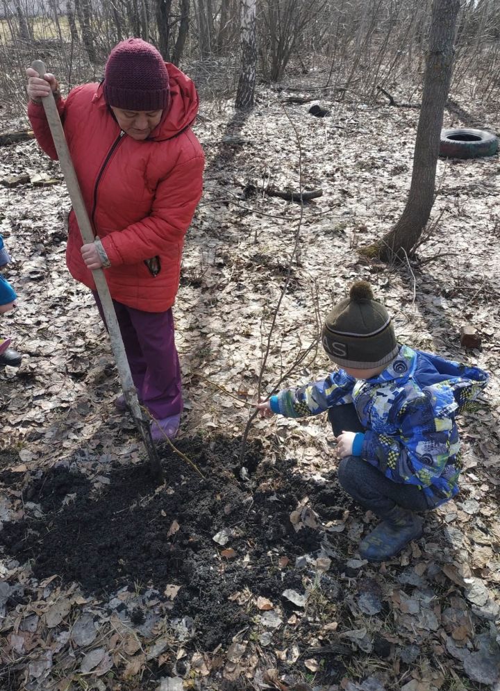 В детском саду "Колобок" села Большие Тарханы прошла экологическая акция