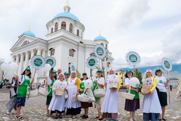 Волонтеры АО «Транснефть – Прикамье» участвовали в благотворительной акции «Белый цветок»