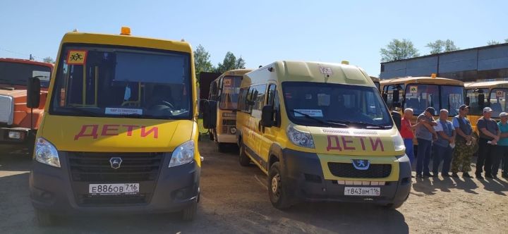 Школьные автобусы Тетюшского района прошли проверку