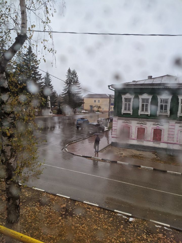 В последний день октября пройдет ледяной дождь
