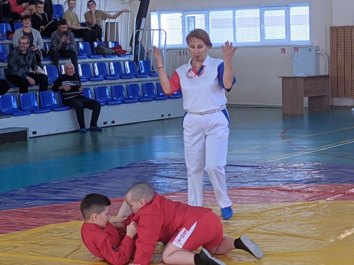 В Тетюшах состоялись межрайонные соревнования по борьбе самбо