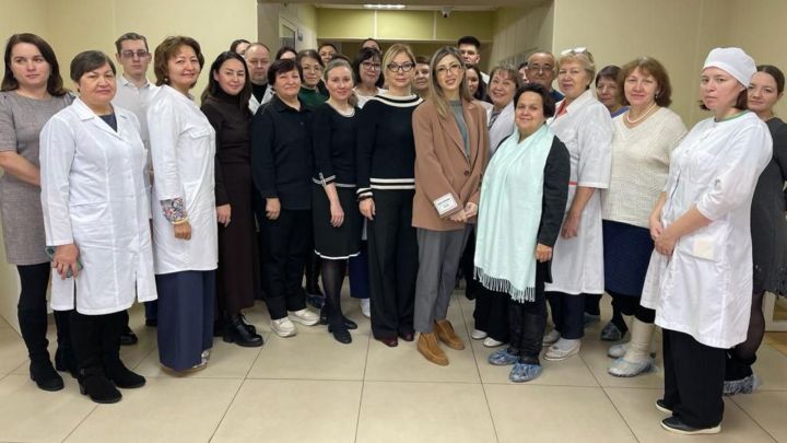 Врачи Тетюшской ЦРБ участвовали в работе Республиканской школы кардиологов и терапевтов