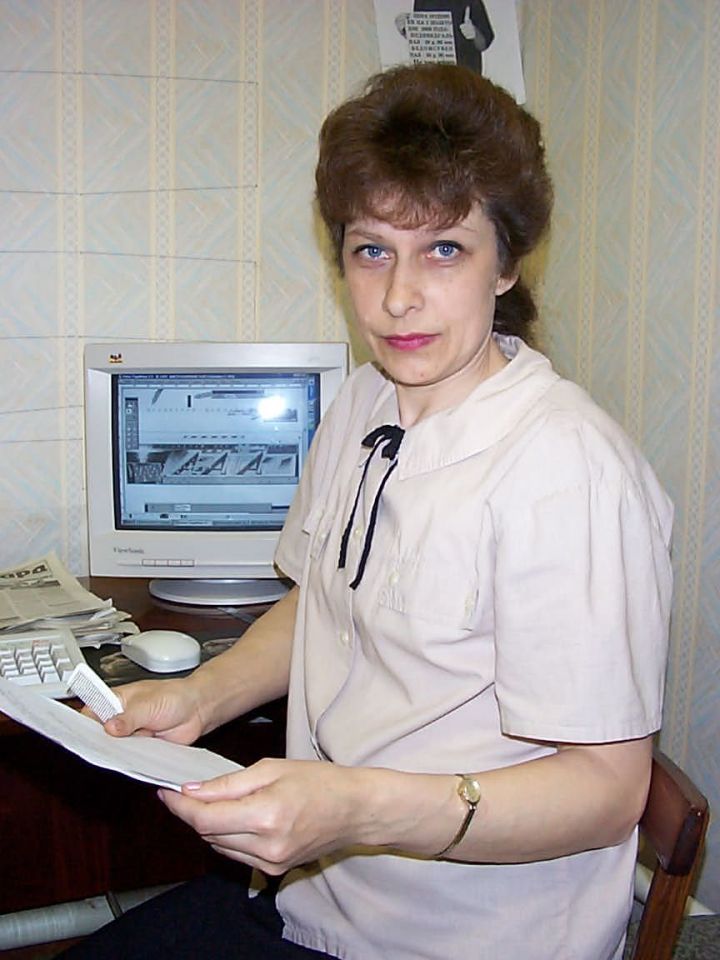 Тетюшанка Ольга Неплевская более 30 лет трудилась в редакции газеты «Авангард»