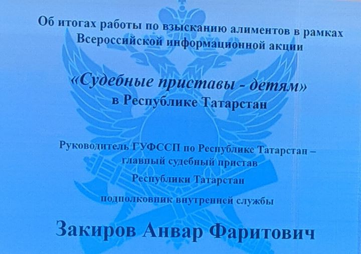 С начала 2023 года судебные приставы РТ взыскали 388 миллионов рублей алиментных платежей