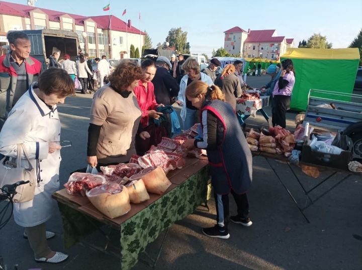 Сегодня в Тетюшах был открыт осенний ярмарочный сезон