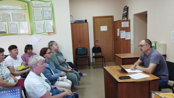 Соцработники провели занятие