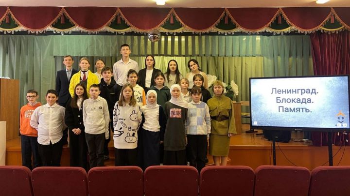 В Тетюшской татарской школе форпостовцы провели мероприятие «Хлеб той зимы»