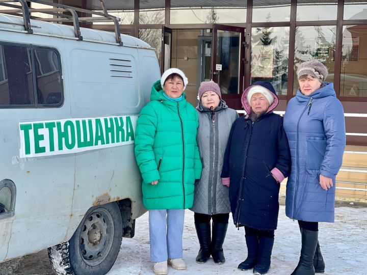 Жители Тетюшского района отправили на передовую участникам СВО «буханку»