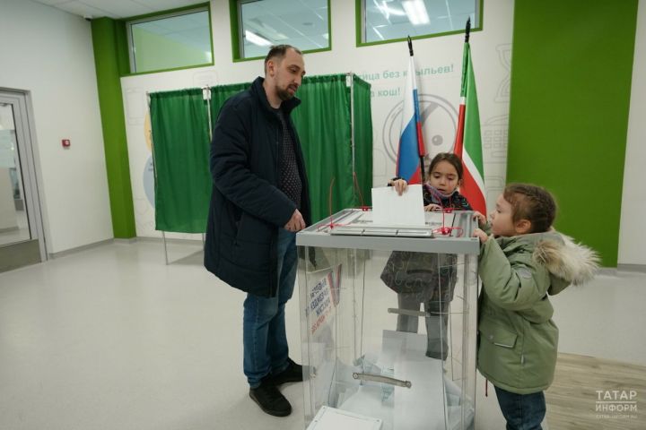 К 15.00 второго дня голосования на выборах Президента РФ в Татарстане проголосовали 54,5% жителей