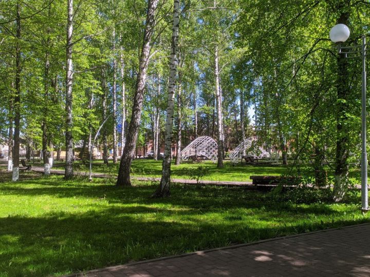 В Тетюшах, 28 мая, ожидается максимальная температура воздуха днем +23..+26˚