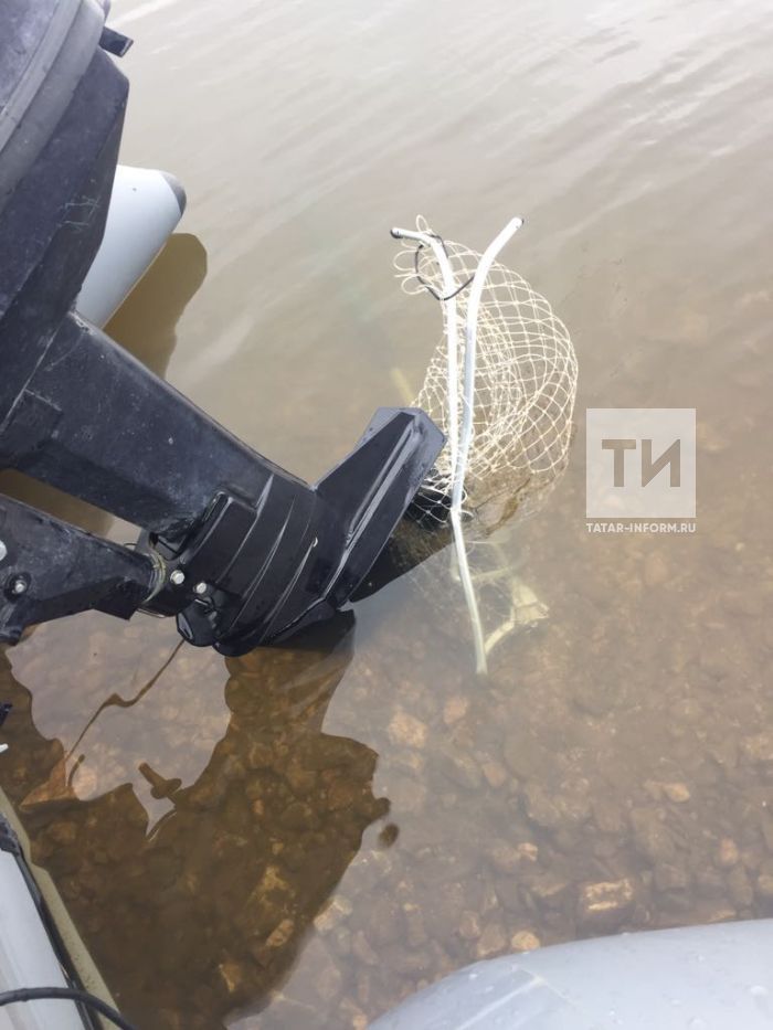 В Татарстане на реке Меша пресекли 2 факта браконьерства