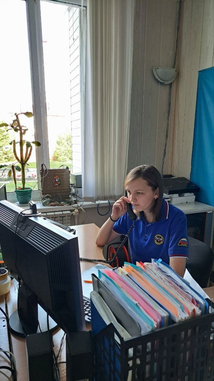 Курсант Тетюшского колледжа проходит стажировку в диспетчерской службе города