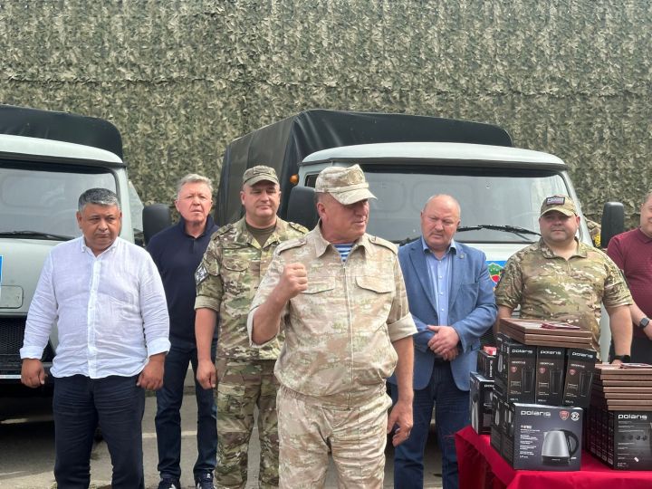 Глава Тетюшского района: Доставили в зону СВО очередную шефскую помощь бойцам