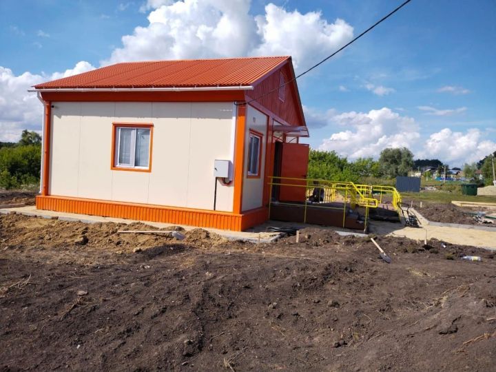 В Тетюшском районе завершается строительство фельдшерско-акушерского пункта