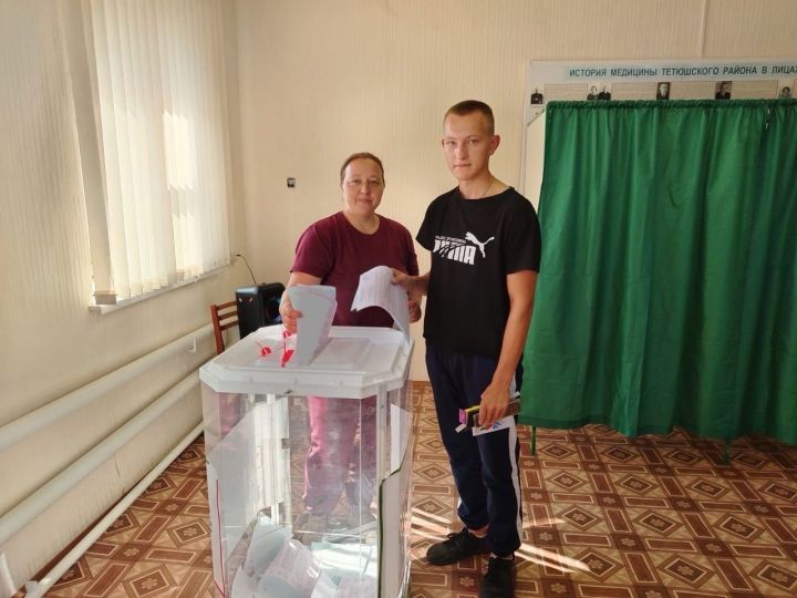 Впервые принял участие в выборах студент Тетюшского колледжа