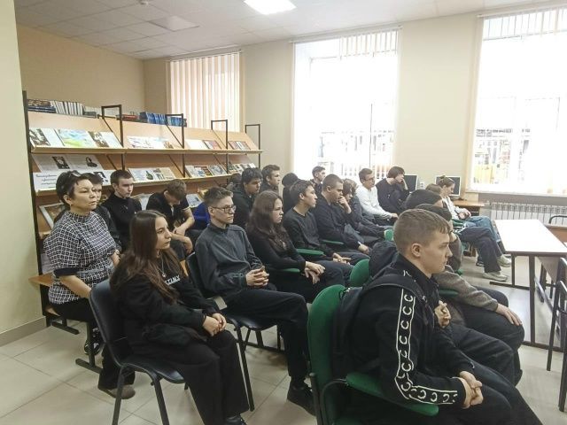 Студентов Тетюшского сельхозтехникума вдохновила встреча с героем спецоперации