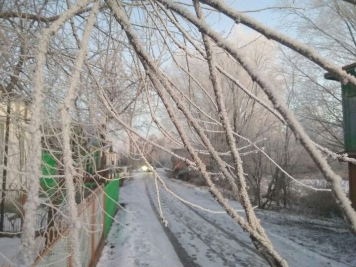 Погода в Татарстане 22 декабря 2025 года: метель, гололёд и снежная каша на дорогах