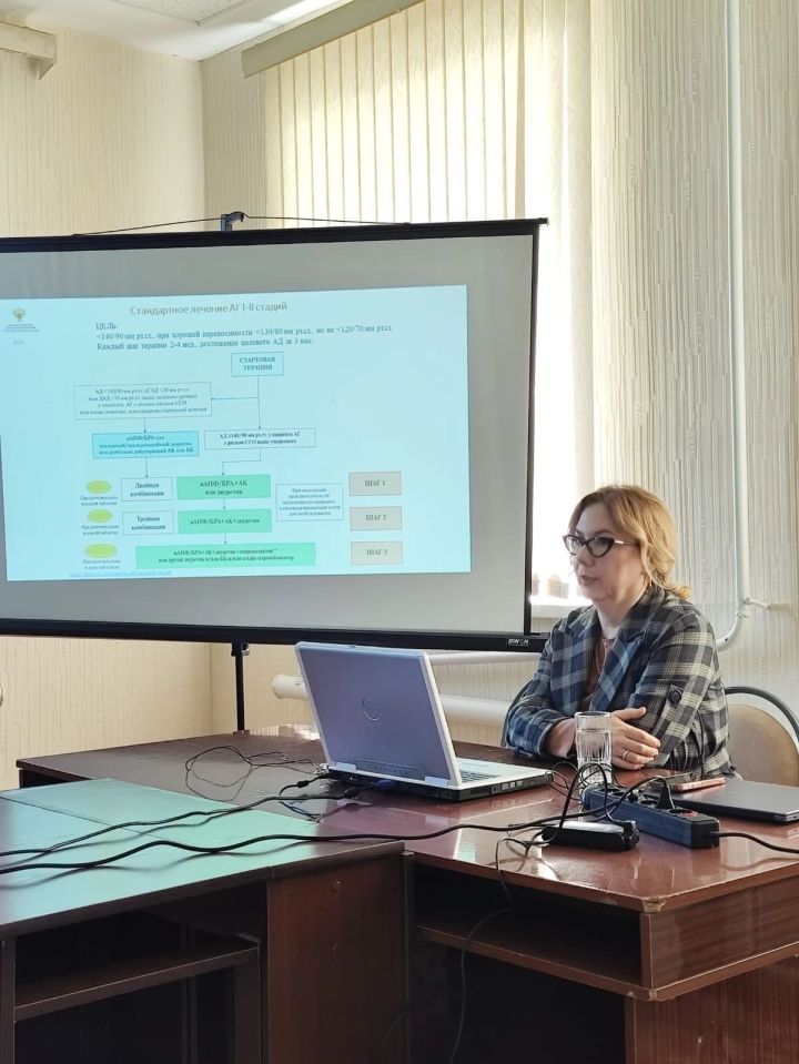 «Лекция по ССЗ для врачей в Тетюшской ЦРБ: кардиолог МЗ РТ