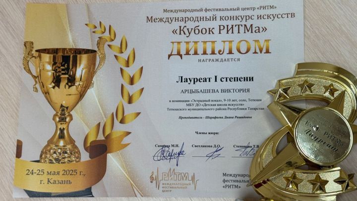 Международный конкурс искусств «Кубок РИТМа»