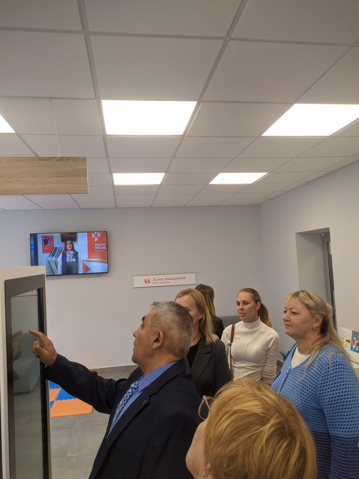 Открытие обновленного Отдела Центра занятости населения  РТ в Тетюшах