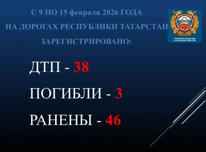 Только за одну неделю на дорогах Татарстана в ДТП погибли 3 человека