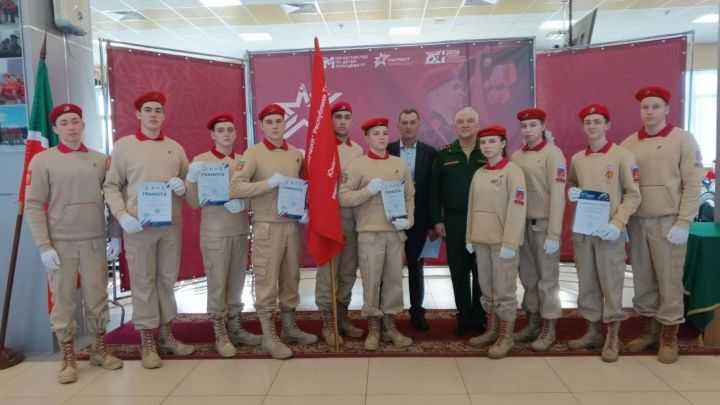Юнармейцы Тетюшского района завоевали призовые места в республиканской игре «Победа»