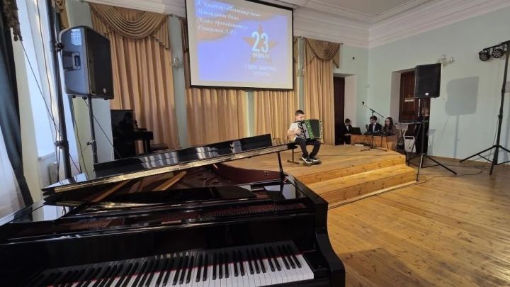 В Тетюшах прошел праздничный концерт «Во славу Отечества»