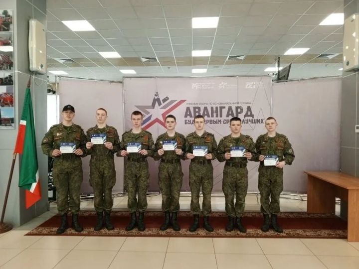 Кадеты Тетюшской школы‑интерната отличились на республиканских сборах