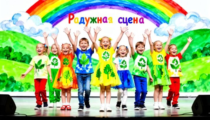 В Казани прошёл XII Республиканский экологический фестиваль-конкурс «Радужная сцена»