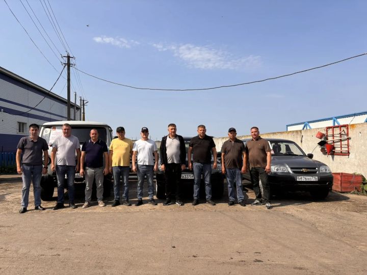 Автомобили отправились в боевые подразделения