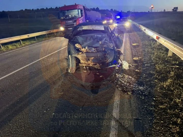 В Бавлинском районе Татарстана произошло смертельное ДТП