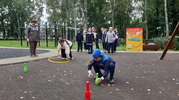 В Детской библиотеке прошла спортивно‑игровая программа для ребят