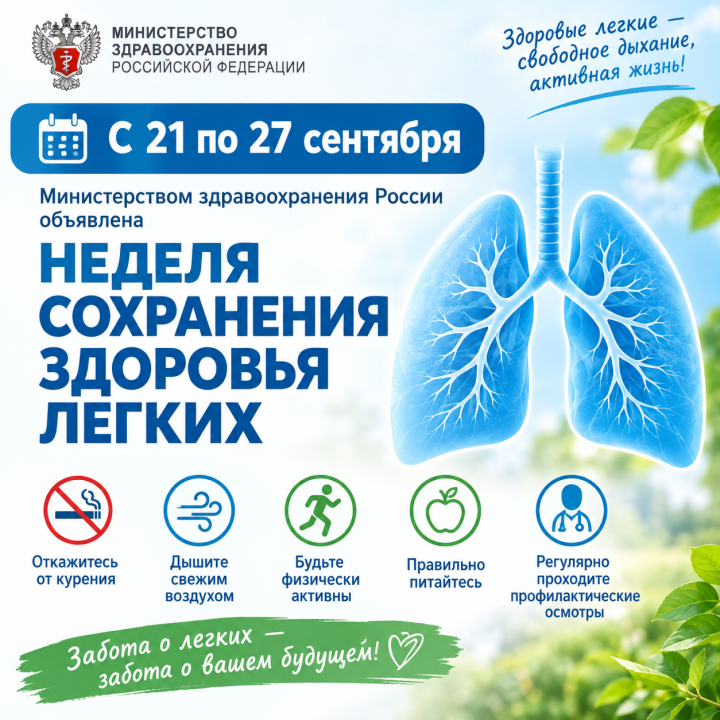 Как правильно сохранить здоровье легких