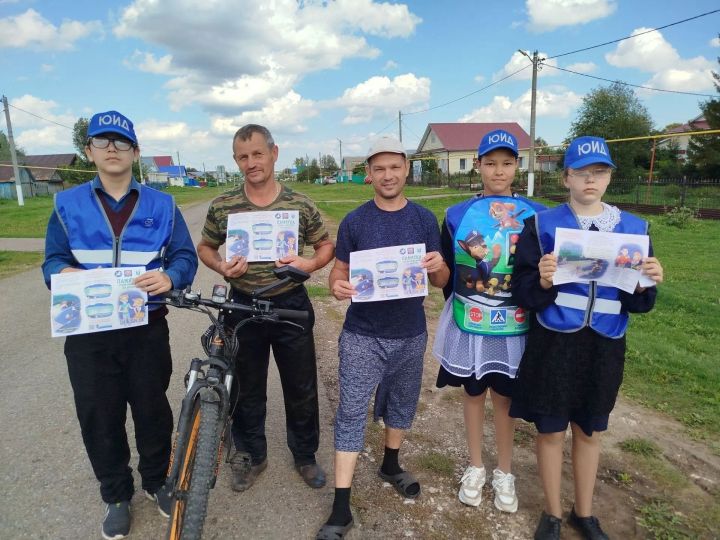 В селе Тоншерма прошли профилактические занятия по дорожной безопасности