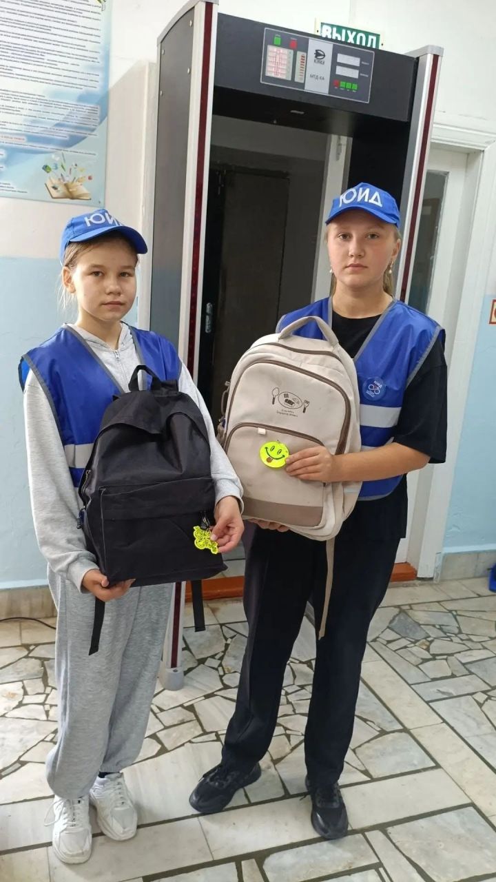 Акция «Засветись!» прошла в Байрашевской школе Тетюшского района Татарстана