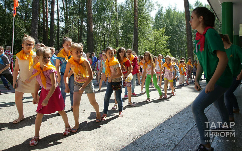 Летний отдых детей. Фото: Татар-информ