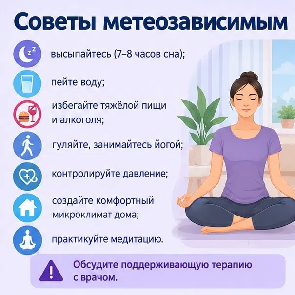 Чувствуете перемены погоды? Фото сгенерировано с помощью ИИ