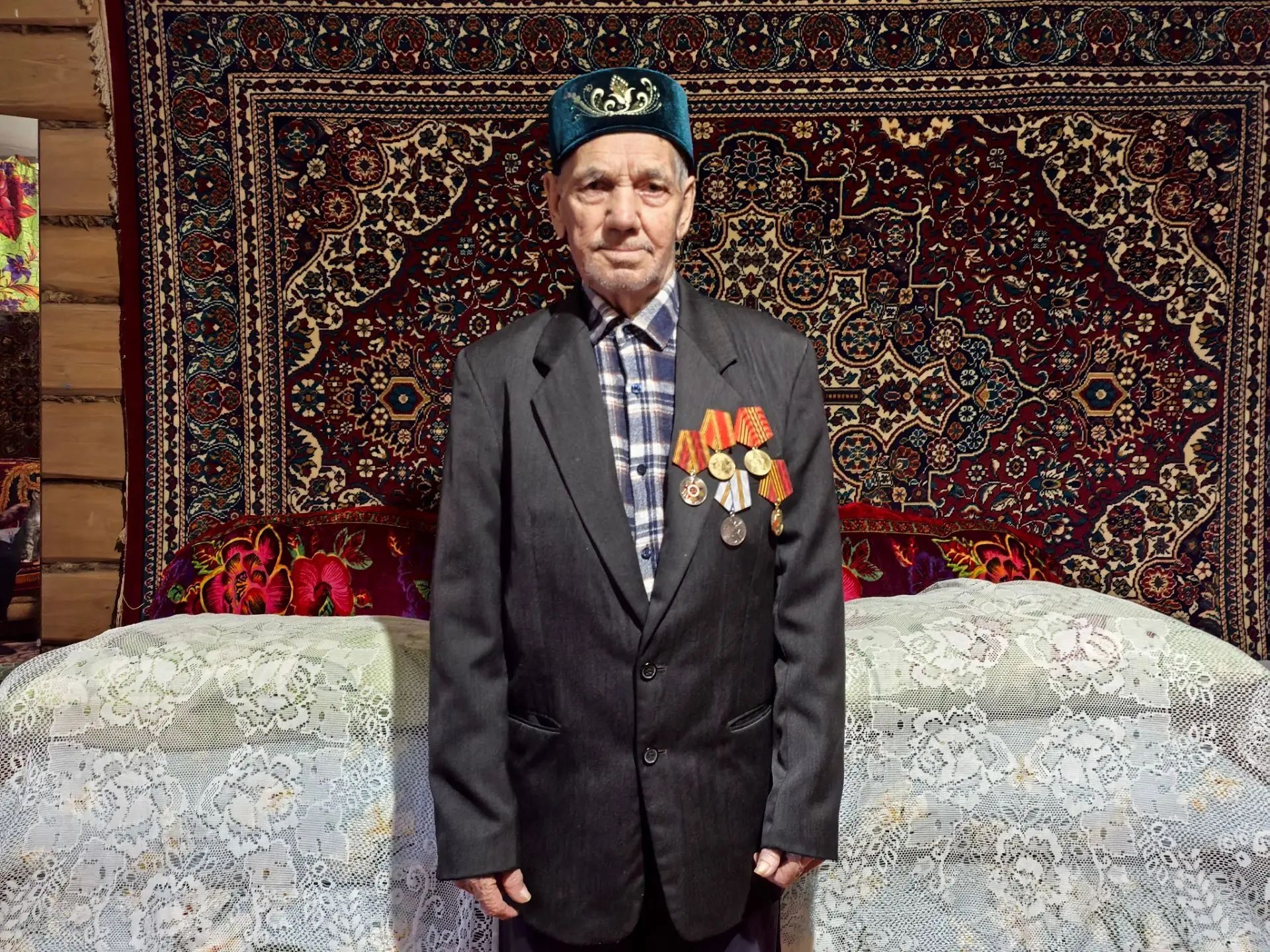 Түбән Тархан авылында яшәүче ­Әхмәт Ахтапов. Фото: Галина Таҗетдинова