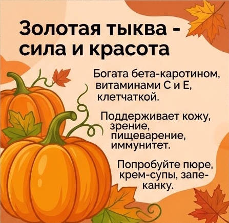 Тыква. Фото сгенерировано с помощью ИИ