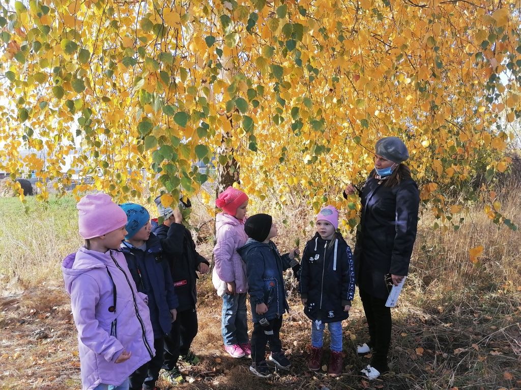 Воспитанники «Улыбки» совершили экскурсию в осень