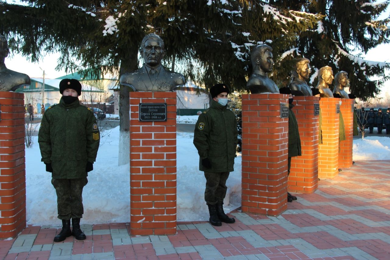 Тәтештә бүген, Ватан Батырлары көнендә, хәтер митингы булды.