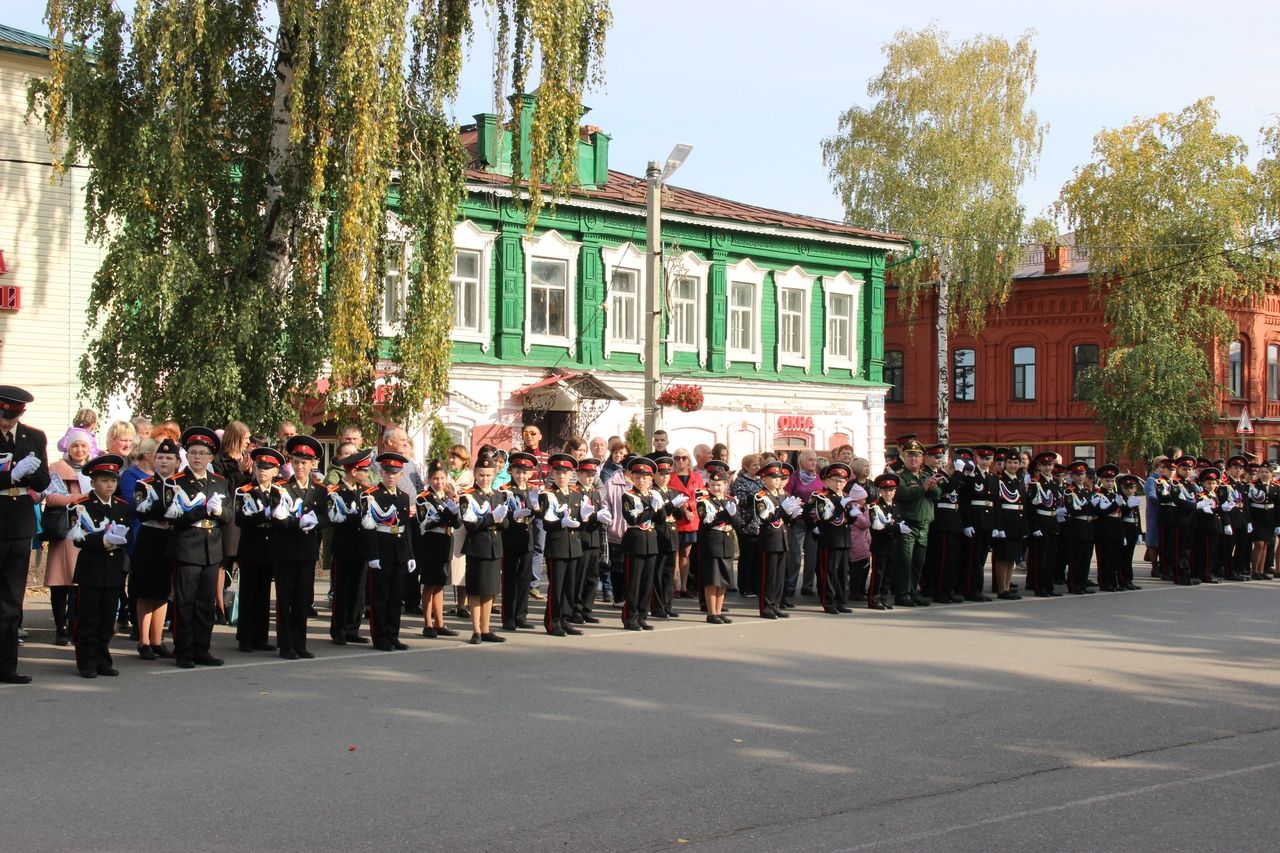 Тетюшские кадеты приняли клятву