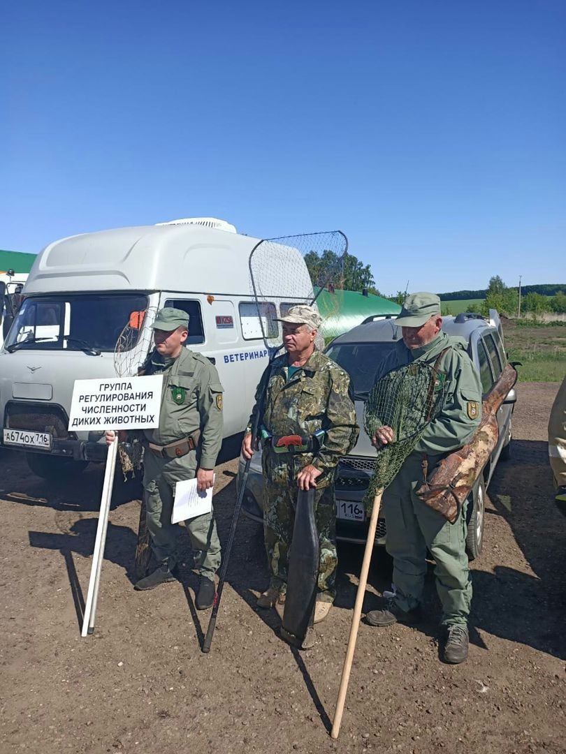 В Тетюшском районе прошли командно- штабные учения на базе КФХ Чербаева М. В.