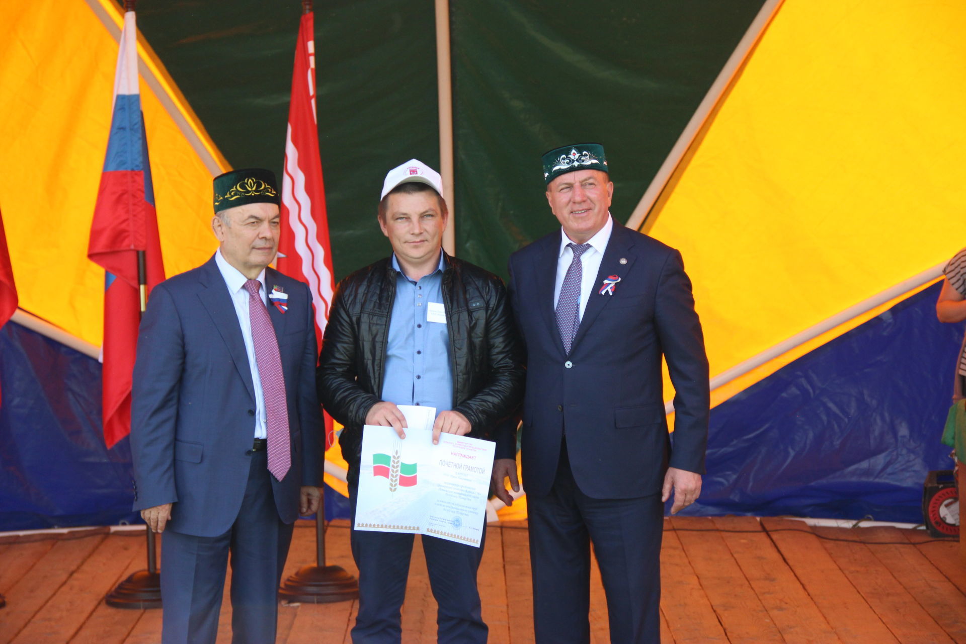 Почетной грамотой Минсельхозпрода Республики Татарстан награждены тетюшане